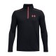 горнище,с,цип,отново,на,училище,детски,тениски,under,armour,tech,1,4,zip,top,black