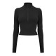 дамска,плетена,блуза,отново,на,училище,nike,women,s,quarter,zip,knitted,top,black