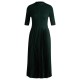 дамска,плетена,блуза,дамски,топове,boss,women,s,fireanami,knitted,top,open,green