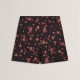 дамски,къси,панталони,ted,baker,ted,satin,printed,short,black