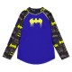 детски,3/4,панталони,детски,тениски,zoggs,batman,long,sleeve,infants,blue