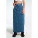 пола,дамски,дънки,the,ragged,priest,women's,carpenter,maxi,skirt,blue