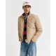 яке,gant,quilted,windcheater,jacket,khaki