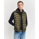 елек,gant,light,down,gilet,green