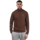 блуза,облекла,на,разпродажба,мъжки,блузи,lyle,and,scott,loopback,quarter,zip,sweatshirt,brown