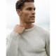 пуловер,мъжки,пуловери,threadbare,men,s,ravenswood,crew,neck,jumper,ecru,nep