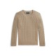 пуловер,polo,ralph,lauren,kids,cable,knit,jumper,tan,heather