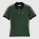 блуза,с,яка,lacoste,slim,fit,monogram,jacquard,polo,shirt,green