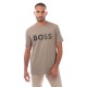 тениска,мъжки,тениски,boss,large,logo,t,shirt,beige