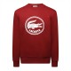 блуза,мъжки,горнища,с,качулка,мъжки,ежедневни,облекла,lacoste,crewneck,sweatshirt,red