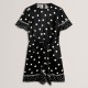 дамски,гащеризон,дамски,къси,панталони,ted,baker,womens,polka,dot,printed,playsuit,black