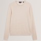 пуловер,мъжки,пуловери,ted,baker,men's,linen,blend,crew,neck,jumper,taupe