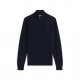 tommy,hilfiger,men,s,essential,cotton,1,4,zip,knitted,top,navy