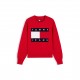 tommy,jeans,tj,lg,flag,knit,ld64,lavish,red