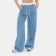 дамски,дънки,i,saw,it,first,contrast,waistband,denim,jogger,mid,blue
