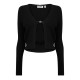 дамска,жилетка,l,ab,off,white,women,s,hardware,cropped,v,neck,cardigan,black,night