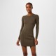 рокля,дамски,плетени,дрехи,jack,wills,rib,mini,dress,khaki