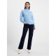 пуловер,дамски,плетени,дрехи,french,connection,women's,linney,knitted,crew,neck,jumper,42,placid,blue