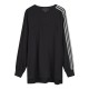 тениска,мъжки,тениски,y3,3,stripes,long,sleeve,t,shirt,black