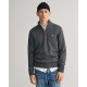 мъжки,пуловери,gant,casual,cotton,half,zip,charcoal,095