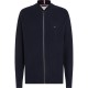 пуловер,мъжки,пуловери,tommy,hilfiger,interlaced,baseball,full,zip,jumper,blue,dw5