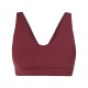 sweaty,betty,women's,medium,impact,sports,bra,garnet,red