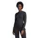 дамски,топове,adidas,by,stella,mccartney,women's,logo,rib,long,sleeve,performance,gym,top,black