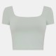 дамски,топове,lululemon,women,s,wunderu,short,sleeve,performance,gym,top,fog,green