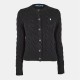 жилетка,дамски,плетени,дрехи,polo,ralph,lauren,cable,knit,cardigan,polo,black