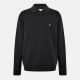 плетена,блуза,мъжки,пуловери,jack,wills,men's,quarter,zip,rib,knitted,top,washed,black