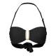 горнище,дамски,бански,костюми,дамско,бельо,biba,bandeau,bikini,top,black,texture