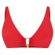 горнище,дамски,бански,костюми,дамско,бельо,lauren,by,ralph,lauren,ring,front,halter,bikini,top,red