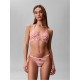 бикини,дамски,бански,костюми,дамско,бельо,calvin,klein,women's,triangle,bikini,pink,stripe