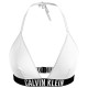 дамски,бански,костюми,calvin,klein,triangle,bikini,top,pvh,white