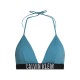 горнище,дамски,бански,костюми,дамско,бельо,calvin,klein,triangle,bikini,top,storm,blue
