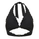 дамски,бански,костюми,дамски,бански,костюми,zoggs,scallop,halter,top,womens,black