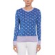 дамски,плетени,дрехи,облекла,за,голф,original,penguin,golf,jacquard,florl,ld99,nautical,blue