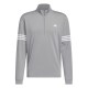 мъжко,горнище,с,цип,разпродажба,adidas,облекла,за,голф,всички,облекла,за,голф,adidas,3,stripe,zip,top,mens,grey