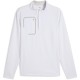 мъжки,пуловер,puma,cloudspun,tech,1,4,zip,jumper,mens,white,glow