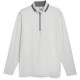 мъжки,пуловер,puma,lightweight,1,4,zip,jumper,mens,ash,gray,slate