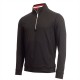 мъжко,горнище,с,цип,облекла,за,голф,calvin,klein,golf,orbit,half,zip,top,mens,black,red