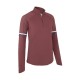 пуловер,дамски,плетени,дрехи,облекла,за,голф,original,penguin,golf,women's,zipped,pullover,jumper,cordovan
