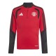 футболни,фланелки,футбол,футболни,горнища,adidas,manchester,united,training,drill,top,2026,27,juniors,red,black