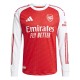 футболни,фланелки,английската,висша,лига,adidas,arsenal,authentic,long,sleeve,kit,2025,2026,mens,red,white