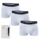 боксерки,мъжко,бельо,gant,3,pack,of,trunks,white