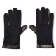 зимни,аксесоари,emporio,armani,leather,gloves,black