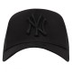 юношеска,шапка,плажни,шапки,бейзбол,new,era,9forty,trucker,cap,junior,black,black
