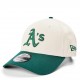 шапка,всички,шапки,плажни,шапки,new,era,9forty,adjustable,cap,a's,cream,dark,green