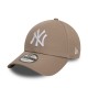 шапка,плажни,шапки,бейзбол,new,era,9forty,adjustable,cap,ny,pastel,brown,white