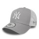 шапка,плажни,шапки,бейзбол,new,era,a,frame,adjustable,trucker,cap,ny,grey,white